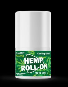 Hemp Roll-On (1oz)
Joint Pain & Inflammation Mood, Anxiety