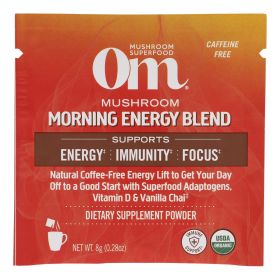 Om - Mush Morn Energy Blend - Case Of 10-.28 Oz