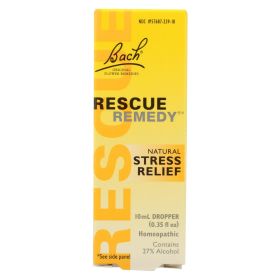 Bach Flower Remedies Rescue Remedy Stress Relief Tincure - 0.35 Fl Oz