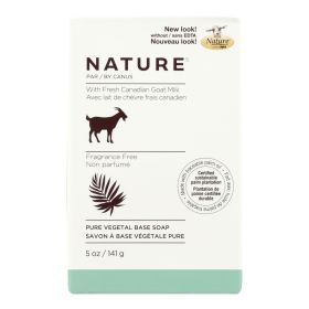 Canus Goats Milk Bar Soap - Fragrance Free - 5 Oz