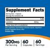 Nutricost Lactoferrin Capsules (60 Servings, 300mg) Third-Party Tested, Gluten-Free, Vegetarian, GMP Compliant, Non-GMO Supplement