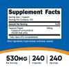 Nutricost Cayenne Pepper 530mg, 240 Capsules - Gluten Free, Non-GMO Supplement