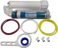 HUINING Reverse Osmosis Membrane 50/75/100/150/400/500GPD and RO Membrane Housing Kit with Quick Connector,Check Valve,Water Pipe,Wrench  for Resident